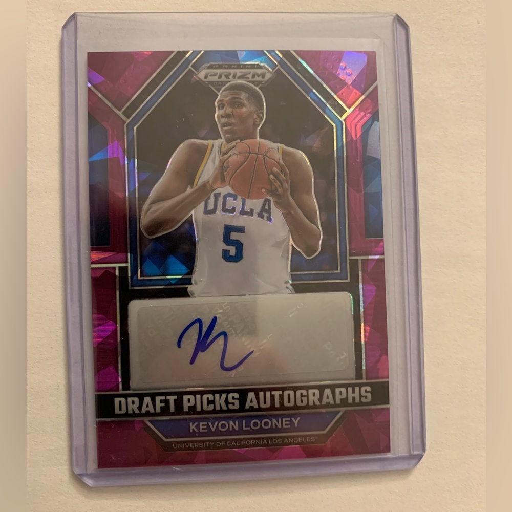 2023-24 Prizm Draft Kevon Looney Auto /99 Warriors